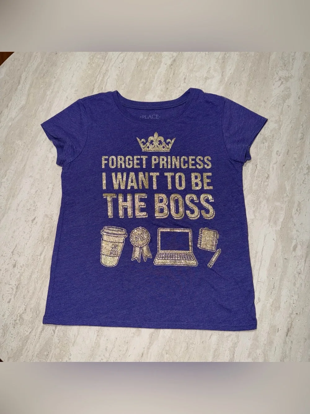 Place Toddler Girl T-shirt Tee *S (5/6)
